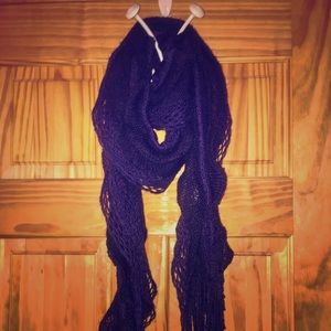 Navy Blue Scarf